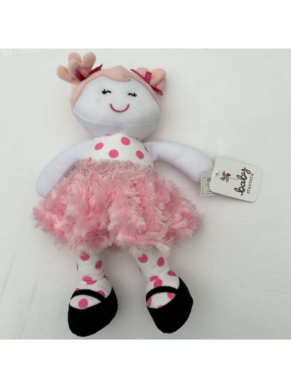 Baby Starters Plush Snuggle Buddy Baby Doll Sugar N Spice Marisa Stuffed Toy New